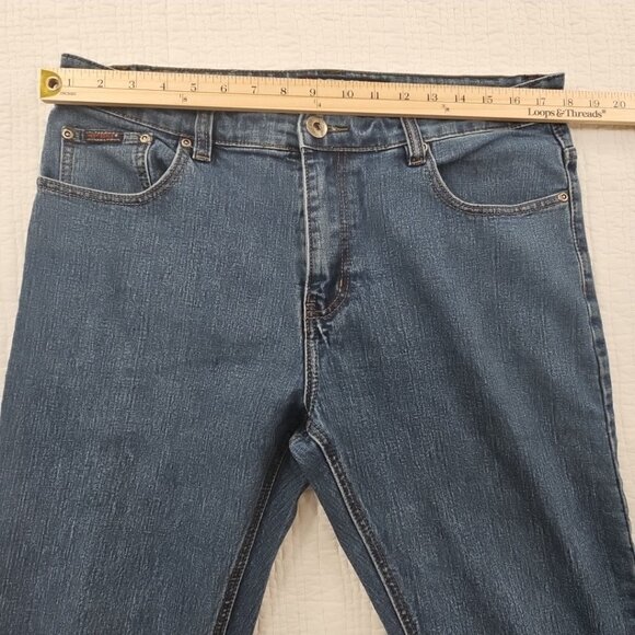Harpia Jeana Men's 36 x 32 Medium Wash Straight Leg Classic Stretch Fit EUC - Picture 4 of 16